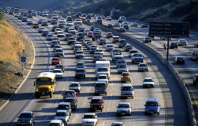 ロスアンゼルスの交通渋滞